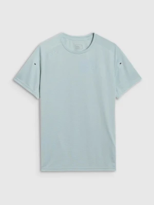 Męska koszulka treningowa 4F x Robert Lewandowski RL9SSS25TFTSM1693 - turkusowa