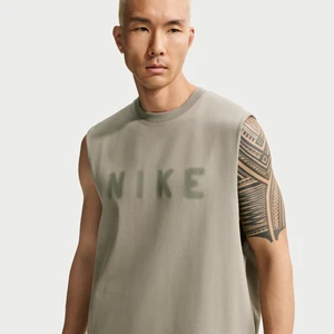 Męska koszulka treningowa bez rękawów Dri-FIT Nike N.A.C. - Zieleń