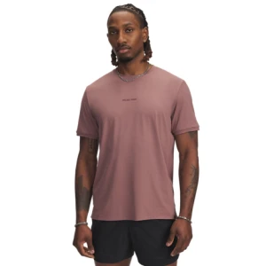 Męska koszulka treningowa Under Amrour Project Rock Iso Chill SS - różowa UNDER ARMOUR