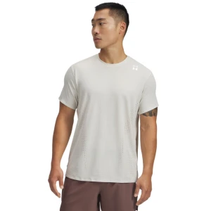 Męska koszulka treningowa Under Armour UA Halo Vent SS - biała