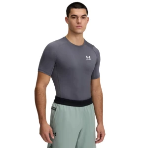 Zdjęcie produktu Męska koszulka treningowa Under Armour UA HG Armour Comp SS - szary