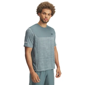 Męska koszulka treningowa Under Armour UA Tech Utility SS - niebieska