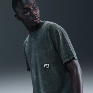 Męska koszulka treningowa z krótkim rękawem Dri-FIT Nike Gym Heritage - Zieleń