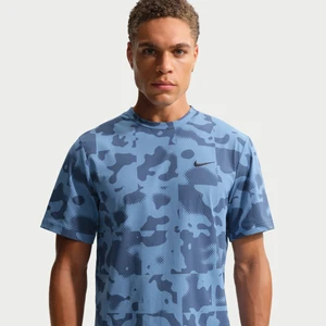 Zdjęcie produktu Męska koszulka treningowa z ochroną przed promieniowaniem UV Dri-FIT Nike Hyverse - Niebieski