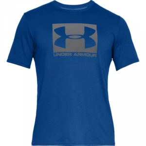 Męska koszulka UNDER ARMOUR BOXED SPORTSTYLE SS - niebieski