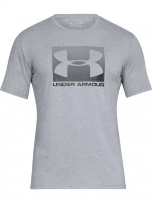 Męska koszulka UNDER ARMOUR BOXED SPORTSTYLE SS - szara