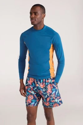 Męska koszulka UV z długim rękawem - Teal Mountain Warehouse