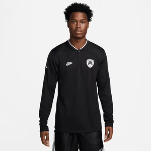 Męska koszulka z długim rękawem do koszykówki Dri-FIT Giannis - Czerń Nike