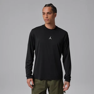 Męska koszulka z długim rękawem Dri-FIT Jordan Sport Essentials - Czerń