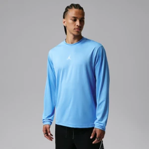 Męska koszulka z długim rękawem Dri-FIT Jordan Sport Essentials - Niebieski