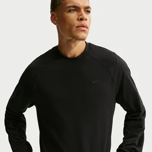 Męska koszulka z długim rękawem i ochroną przed promieniowaniem UV Dri-FIT Nike Primary NanoKnit - Czerń