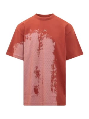 Męska koszulka z efektem pociągnięć pędzlem A-Cold-Wall