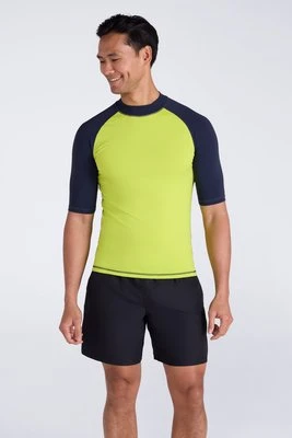 Męska koszulka z filtrem UV - Bright Yellow Mountain Warehouse