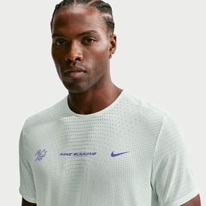 Męska koszulka z krótkim rękawem do biegania Dri-FIT ADV Nike AeroSwift - Zieleń