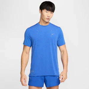 Męska koszulka z krótkim rękawem do biegania Dri-FIT ADV Nike Running Division - Niebieski