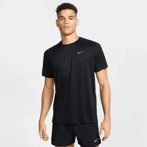 Męska koszulka z krótkim rękawem do biegania Dri-FIT ADV Nike Stride - Czerń