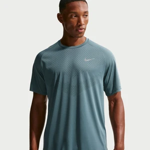 Męska koszulka z krótkim rękawem do biegania Dri-FIT ADV Nike Stride - Szary