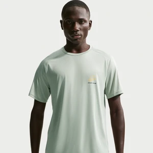 Męska koszulka z krótkim rękawem do biegania Dri-FIT ADV Nike Stride - Zieleń