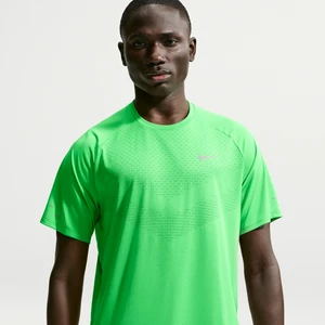 Męska koszulka z krótkim rękawem do biegania Dri-FIT ADV Nike Stride - Zieleń