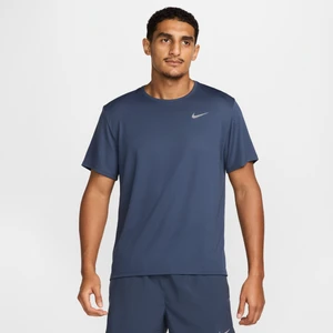 Męska koszulka z krótkim rękawem do biegania Dri-FIT Nike Miler - Niebieski