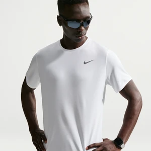Zdjęcie produktu Męska koszulka z krótkim rękawem do biegania Nike Dri-FIT UV Miler - Biel