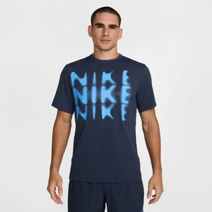 Zdjęcie produktu Męska koszulka z krótkim rękawem do fitnessu Dri-FIT UV Nike Hyverse - Niebieski