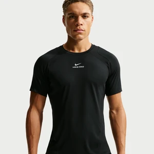 Męska koszulka z krótkim rękawem Dri-FIT ADV Nike Pro Training - Czerń