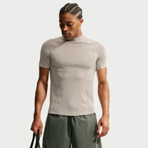 Męska koszulka z krótkim rękawem Dri-FIT ADV Nike Tech - Szary