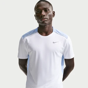 Męska koszulka z krótkim rękawem Dri-FIT Nike Miler - Biel