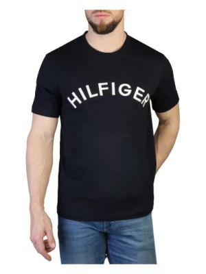 Męska koszulka z krótkim rękawem i okrągłym dekoltem Tommy Hilfiger