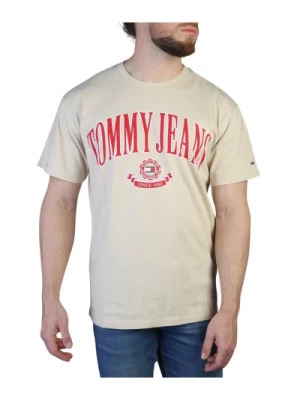 Męska koszulka z krótkim rękawem i okrągłym dekoltem Tommy Hilfiger