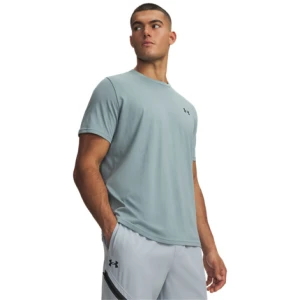Męska koszulka z krótkim rękawem Under Armour UA M Center Boxed Logo SS - granatowa