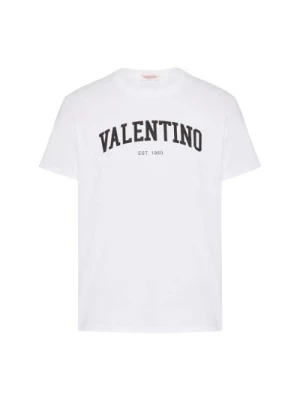 Męska koszulka z logo Collegeu Valentino