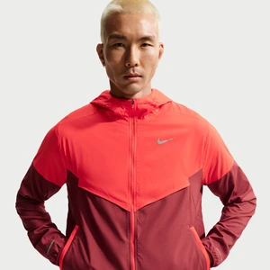 Męska kurtka do biegania Nike Impossibly Light Windrunner - Czerwony