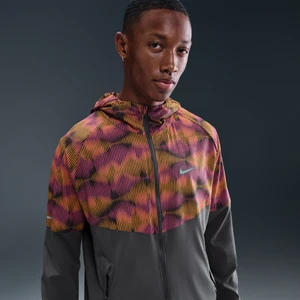 Męska kurtka do biegania Nike Miler - Szary