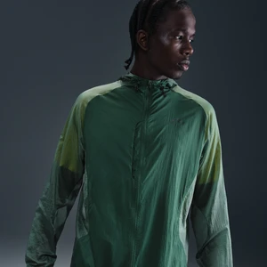 Męska kurtka do biegania Nike Trail Aireez - Zieleń