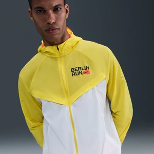 Męska kurtka do biegania Repel Nike Stride - Biel