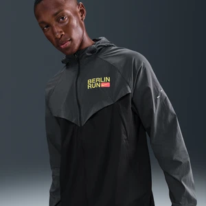 Męska kurtka do biegania Repel Nike Stride - Czerń