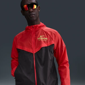 Męska kurtka do biegania Repel Nike Stride - Czerwony