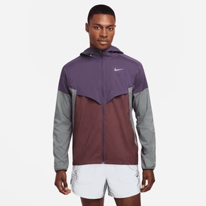 Męska kurtka do biegania Repel Nike Windrunner - Fiolet