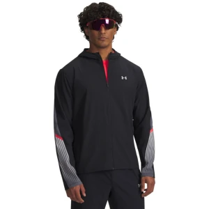 Męska kurtka do biegania Under Armour UA Velociti Storm Hooded - czarna