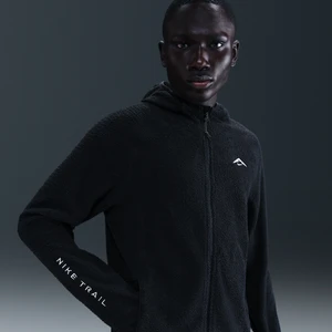 Męska kurtka do biegania z dzianiny Dri-FIT Nike Trail - Czerń