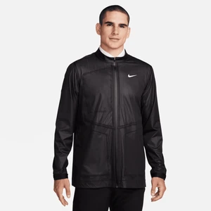 Męska kurtka do golfa z zamkiem na całej długości Nike Storm-FIT ADV - Czerń