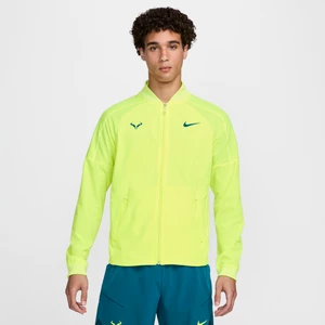 Męska kurtka do tenisa Nike Dri-FIT Rafa - Żółty