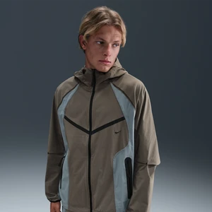 Męska kurtka Dri-FIT o luźnym kroju z tkaniny w kontrastowych kolorach Windrunner Nike Tech - Szary