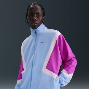 Męska kurtka koszykarska z tkaniny Nike Icon - Niebieski