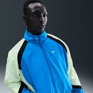 Męska kurtka koszykarska z tkaniny Nike Icon - Niebieski