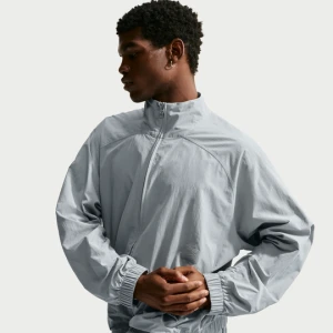 Męska kurtka Nike z tkaniny o kroju oversize z zamkiem na całej długości N.A.C. Dri-FIT - Szary