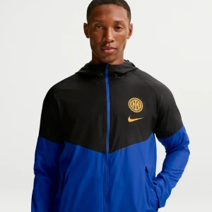 Męska kurtka piłkarska Nike Inter Mediolan City Side - Czerń