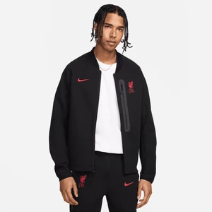 Męska kurtka piłkarska Nike Liverpool F.C. Tech Fleece - Czerń